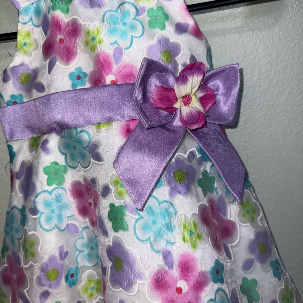 Vintage Sophie Rose Girl’s 2T Colorful Dress - Picture 3 of 5